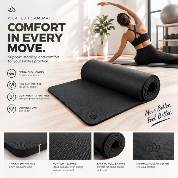 Recycled Foam Pilates Mat